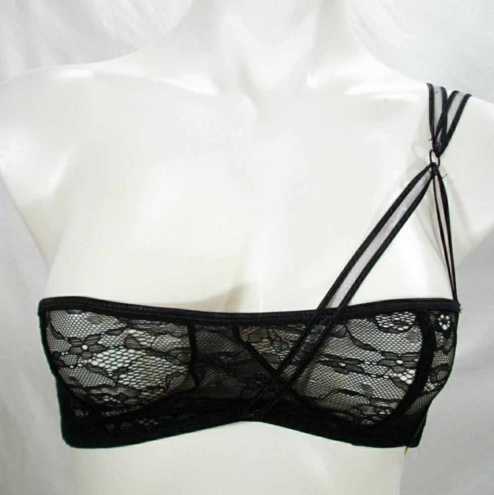 Sam Edelman Asymmetrical Semi Sheer Bralet
